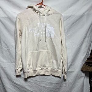 The North Face women’s Off-White Hoodie Sz Med (4aa)